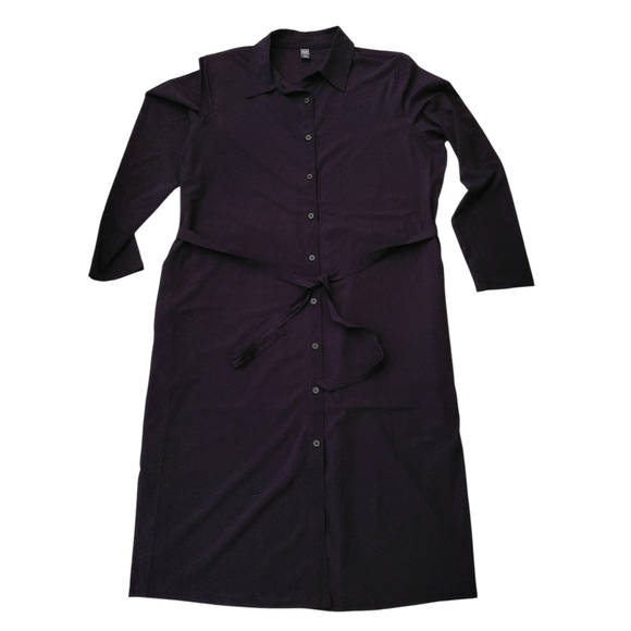 Joe Fresh Black Long Sleeve Dress - Picture 1 of 5